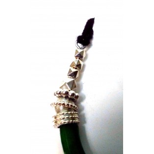 Set of Silver Oxidized Necklace Earrings Jhumka Jhumki Choker Jewelry Tribal Boho Chic A7