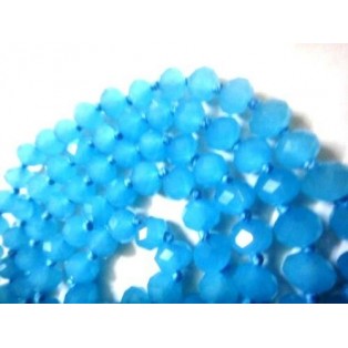 Knotted Blue Quartz Meditation Mala Necklace Handmade Prayer Meditation Classy