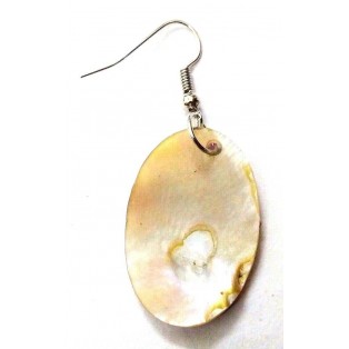 Seashell Sea Shell Necklace Printed Pendant Earring Jewelry Beach Party Wear 393