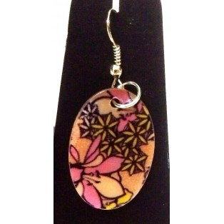 Seashell Sea Shell Necklace Printed Pendant Earring Jewelry Beach Party Wear 398