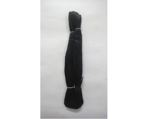 BLACK MATT - Raffia Wraphia Raphia Ribbon - For Craft Gift Scrapbook Bags Hats Skirts DIY Art - 36 Yards