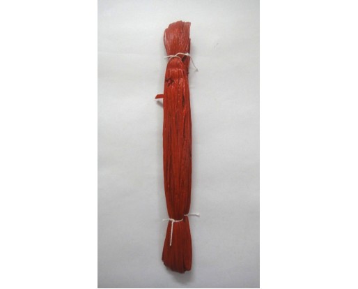 RED MATT - Raffia Wraphia Raphia Ribbon - For Craft Gift Scrapbook Bags Hats Skirts DIY Art - 36 Yards