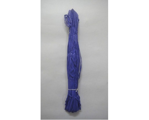 IRIS (BLUE) MATT - Raffia Wraphia Raphia Ribbon - For Craft Gift Scrapbook Bags Hats Skirts DIY Art - 36 Yards
