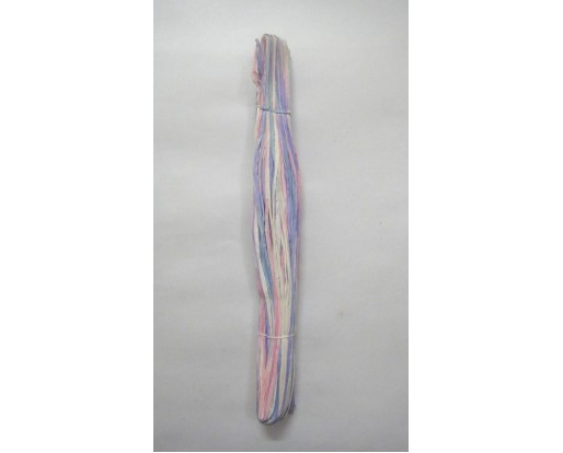 LIGHT MULTI COLOR SHADED - Raffia Wraphia Raphia Ribbon - For Craft Gift Scrapbook Bags Hats Skirts DIY Art - 36 Yards