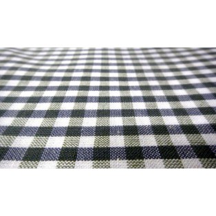 Men's 100% Cotton Sarong Lungi Dhoti Mundu Fabric Classy Checkered - Olive Green