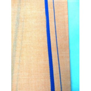 Men Sarong Lungi Dhoti Mundu Fabric Nightwear Beach Swim Summer Cotton Orange 36