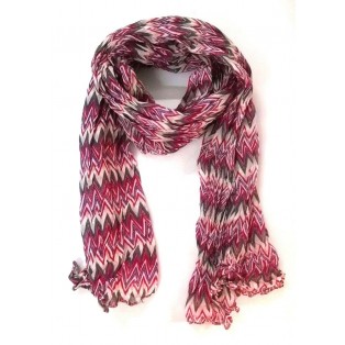 Scarf Muffler Neck Warmer Crush Wrinkle Viscose Fabric Boho Fashion Men Women 39