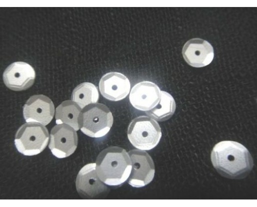 Antique Silver - 15 grams - 6 mm - DIY Loose Cup Sequins Paillette Sewing